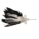 thumbnail image 3 of diadema de plumas de mujer de los a?os 20 Gatsby cuentas de diamantes frente hairband elástico, 3 of 5