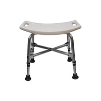 Glomed - Silla De Ducha Baño Rectangular Bariátrico Sobrepeso