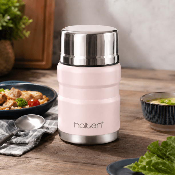 Termo De Comida Acero Inox 750 Ml Halten Color Marfil