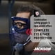 thumbnail image 2 of Gafas de seguridad Jackson Safety Gpl500 Premium con protector facial, 2 of 8