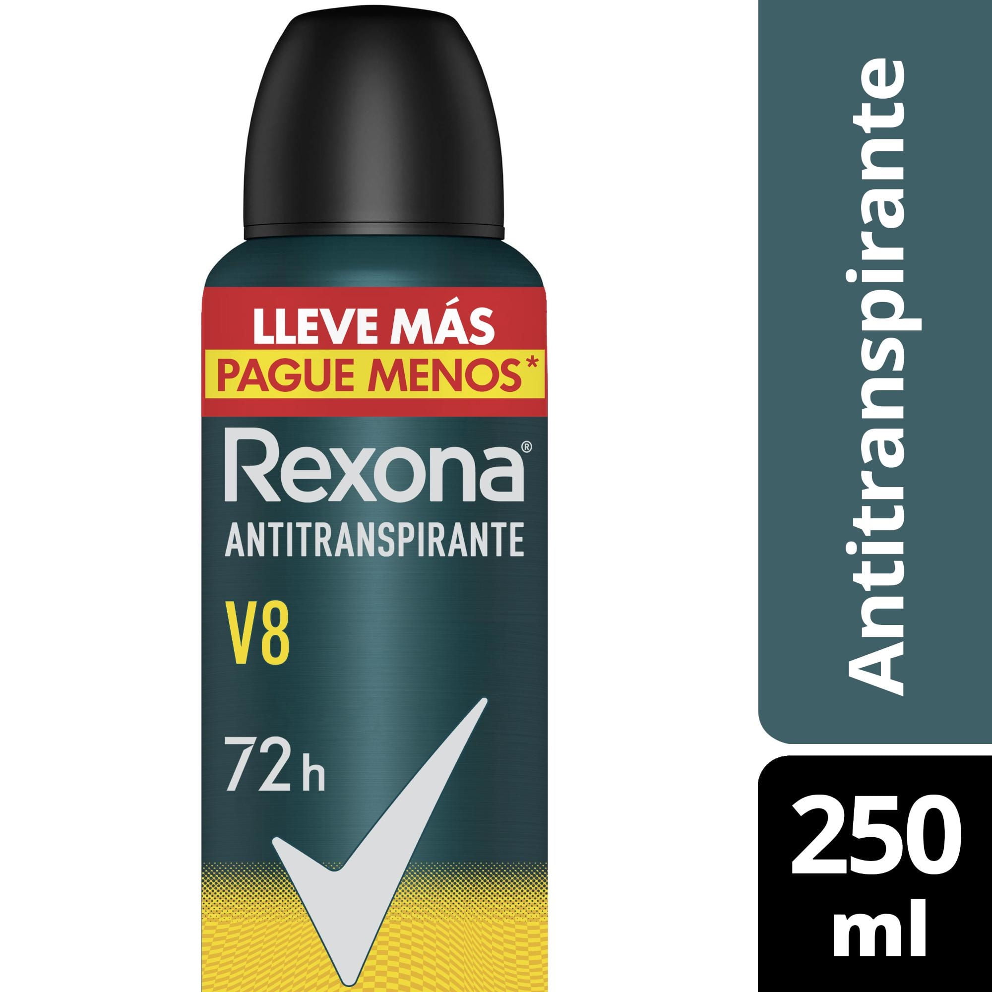Desodorante En Aerosol Men V8. 250 ml Rexona