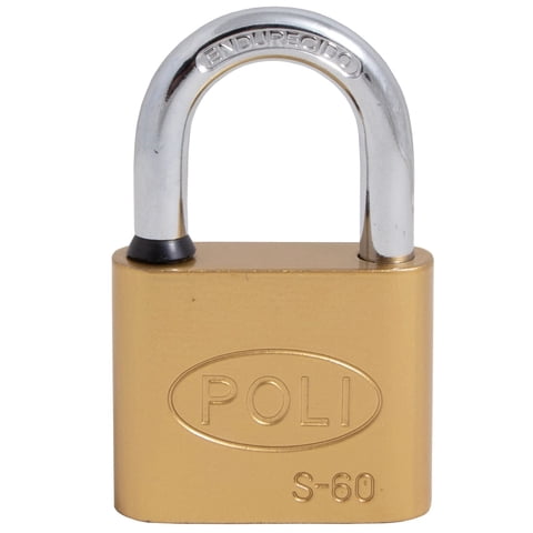 Poli - Candado S 60Mm Bronce