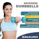 thumbnail image 4 of Par de Mancuernas Balelinko para Gimnasio en Casa 5 kg Negro Noche, 4 of 7