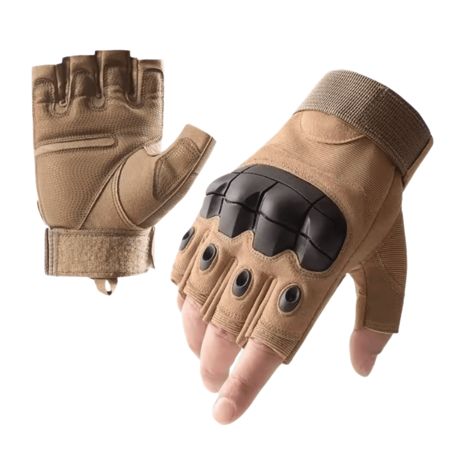 Genérico - Guante Corto Táctico Militar Moto Bicicleta Airsoft