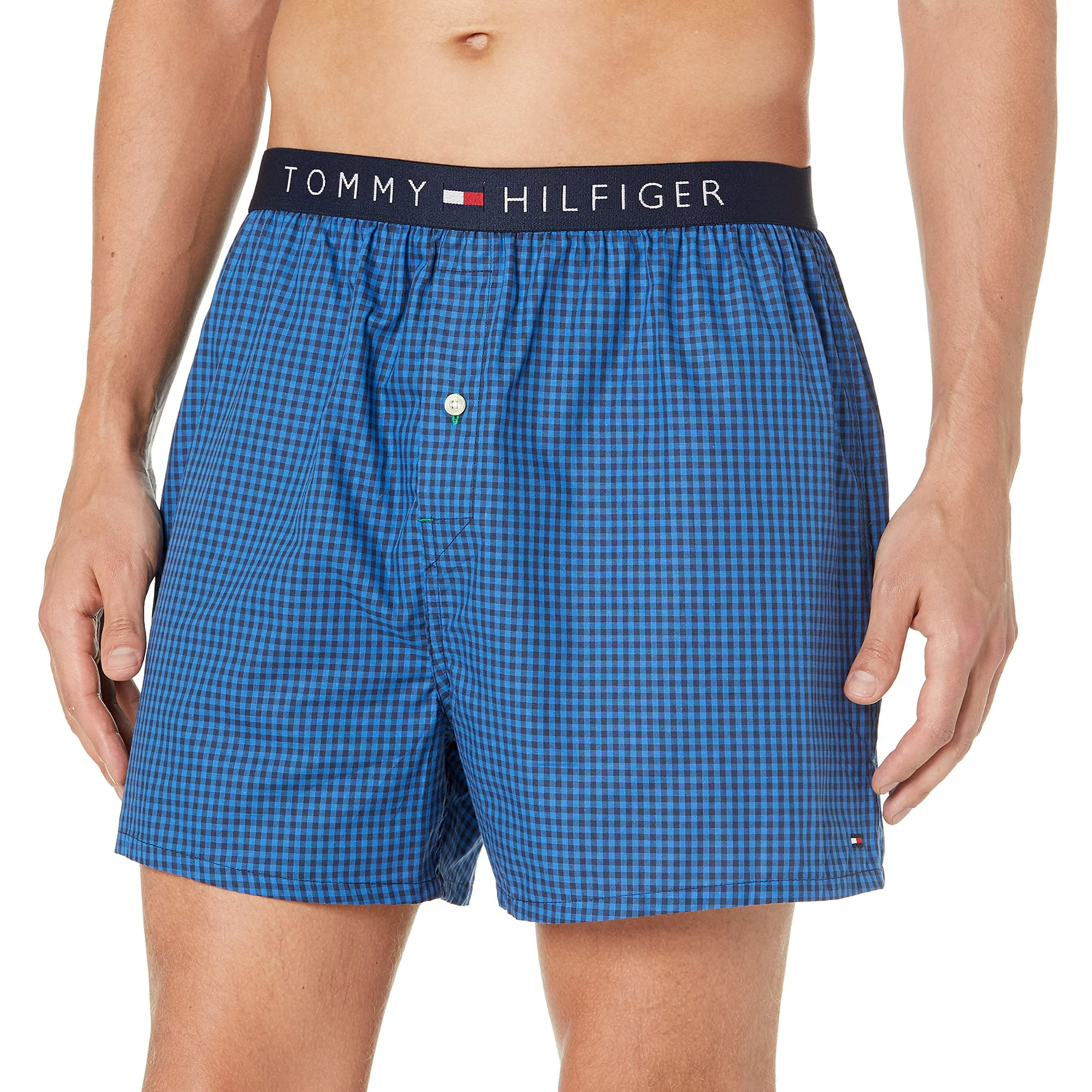 Ropa Interior Bóxer Tejida Tommy Hilfiger Indigo Blue Para Hombre