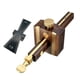 thumbnail image 5 of 2 unids marcador de madera de madera escriba escriba mortero con tornillo de latón de medición, 5 of 6