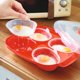thumbnail image 5 of Cocedor de Huevos Sistema 1,1 L Rojo para 4 Huevos Libre de BPA, 5 of 9
