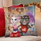 thumbnail image 4 of Talking Tom Fundas de almohada de terciopelo con tema, regalos de funda de almohada, decoración para el hogar, cojín de lanzar, regalo de cumpleaños para fans y parejas.50*50cm., 4 of 6