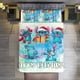 thumbnail image 1 of Happy Holidays Stitch1 3 Pieces Duvet Cover Set Full Size Super Soft Fade Resistant Microfiber, 1 of 4