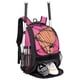 thumbnail image 1 of Bolsa de béisbol DAFISKY, mochila de softball para jóvenes y adultos, rosa, 1 of 7