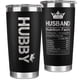 thumbnail image 1 of Vaso térmico Mocosweeties de 20 oz negro de acero inoxidable, 1 of 8