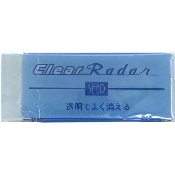 Borrador SEED Clear Radar 150 Plástico Transparente