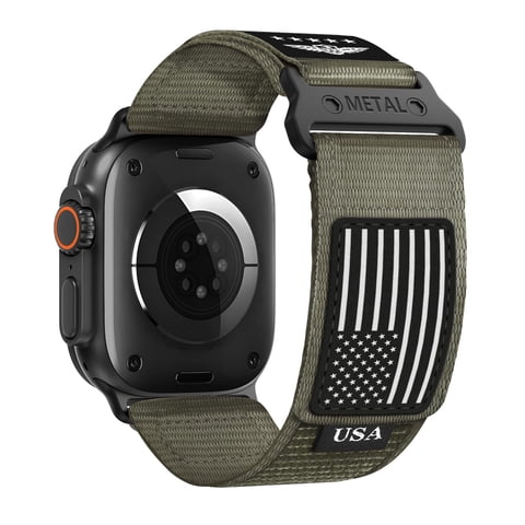 Correa Bxuxohs Nailon Resistente Apple Watch Ultra 2 49 Mm