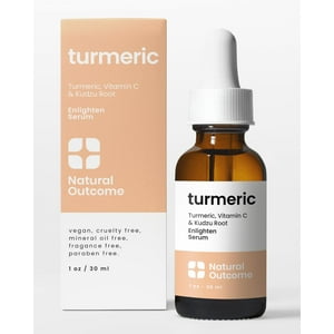 Sérum Facial Natural Outcome Turmeric Con Vitamina C 30 Ml