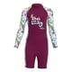 thumbnail image 5 of Traje De Baño Para Niños Traje De Neopreno Protección Solar Traje De Baño Para Niñas Para Nadar Al Aire Libre Violeta Grande, 5 of 5