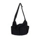 thumbnail image 1 of Bolso De Mensajero Lindo Estético Para La Escuela Vintage Negro Crossbody De Lienzo Para Las Mujeres Bolso De Hombro Portátil, 1 of 3