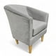 thumbnail image 2 of Poltrona Murcia - Felpa Gris, 2 of 5