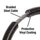 thumbnail image 3 of Cable para candado para bicicleta Master Lock 8143D, negro, 1,2 m x 8 mm, 3 of 8