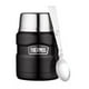 thumbnail image 1 of TERMO COMIDA 470ML KING ACERO INOXIDABLE NEGRO, 1 of 6