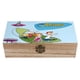 thumbnail image 1 of Los Supersónicos Caja Organizadora de Madera Rústica - Caja Decorativa Multifuncional para Escritorio, Hogar, Oficina, Joyas y Manualidades, 1 of 6