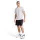 thumbnail image 3 of Pantalones cortos Reebok Jumpstart 8 pulgadas para hombre negros, poliéster ligero, 3 of 7