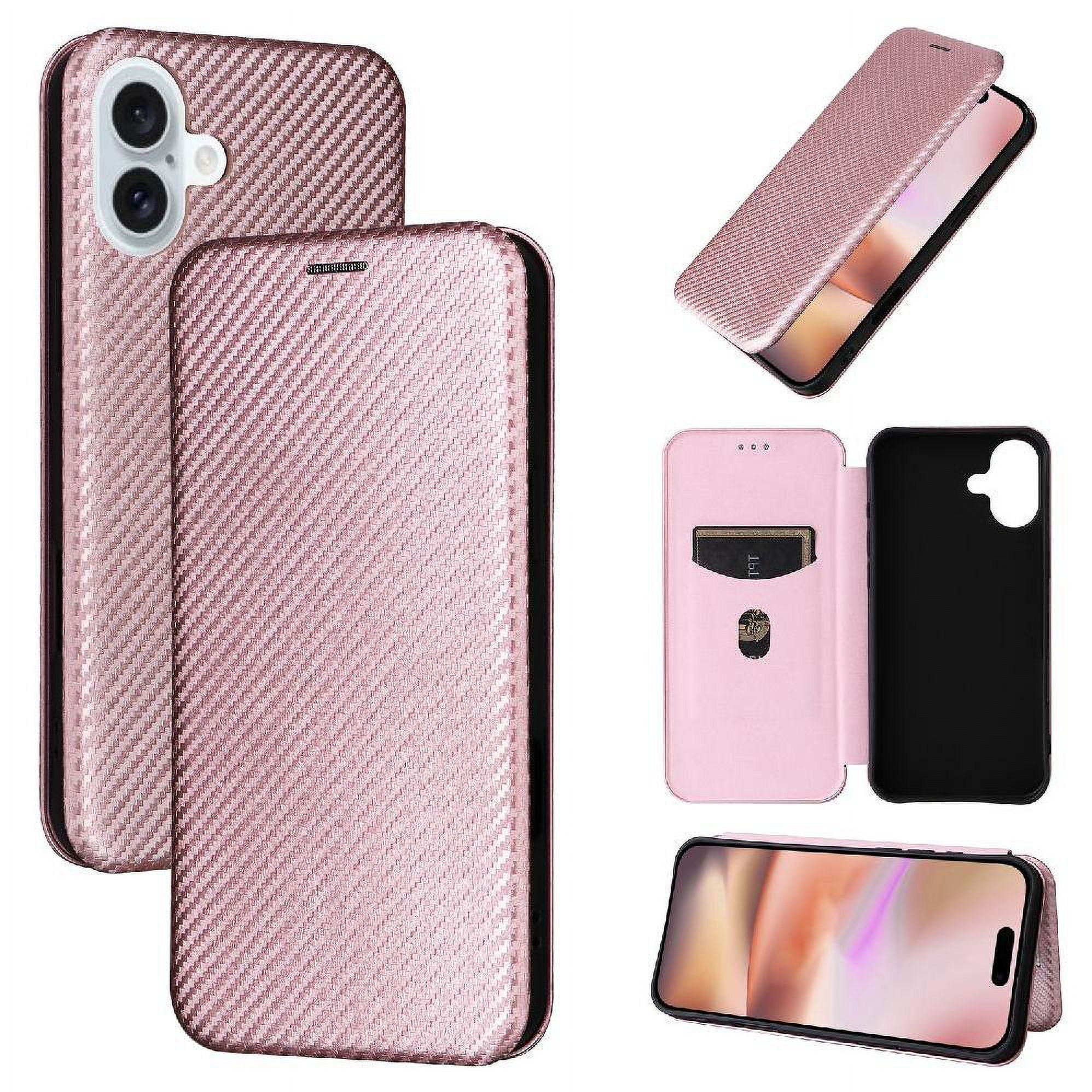 Foxdock - Funda Flip Para Iphone 16 Plus - Funda Magnética De Negocios, Funda Protectora Delgada