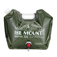 Magideal - Bolsa Plegable Para Contenedor De Tanque De Agua De 7,5 Litros Con Válvula, Jarra De Agua De Emergencia, Llena Y Vierte Fácilmente, Resistente, Recarg