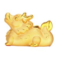 Bothyi - Hucha Animal Dragón Especie Banco Para Premios Día De Año Nuevo Festival De Primavera 20Cmx10Cmx12.5Cm
