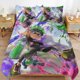 thumbnail image 1 of Splatoon Comforter Set 3 Pieces Quilt Cover Set Soft Bedding Sets for All Seasons, 1 of 5
