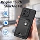 thumbnail image 2 of Funda Billetera Tejida para Xiaomi 13 con Soporte y Tarjetero Negro, 2 of 4