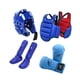 thumbnail image 2 of 4 Piezas Equipo De Karate Sparring Con Guantes De Boxeo Acolchados Protector De Cuerpo Engrosado XS Azul, 2 of 5