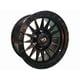 thumbnail image 1 of Juego de Llantas 16X8 6x139.7 Et0 Matt black H007, 1 of 2