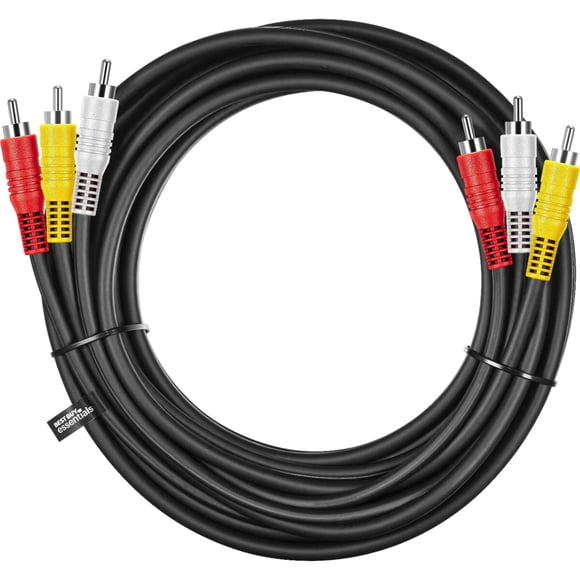Cable AV compuesto Best Buy Essentials 12 ft 3,66 m negro