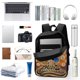 thumbnail image 3 of La Leyenda de los Tres Caballeros-theme Backpack, Campus style schoolbag Bookbag with Adjustable Shoulder Straps And Large Zip Compartment, Unisex Travel Bags., 3 of 6