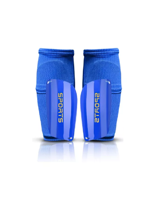 Genérico - Canilleras De Fútbol Para Niños-Adultos Talla S Azul