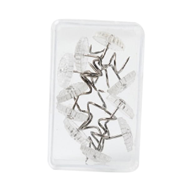 10 Pines Giratorios Con Cabezales Transparentes Con Caja De Almacenamiento Para Fundas De Muebles.