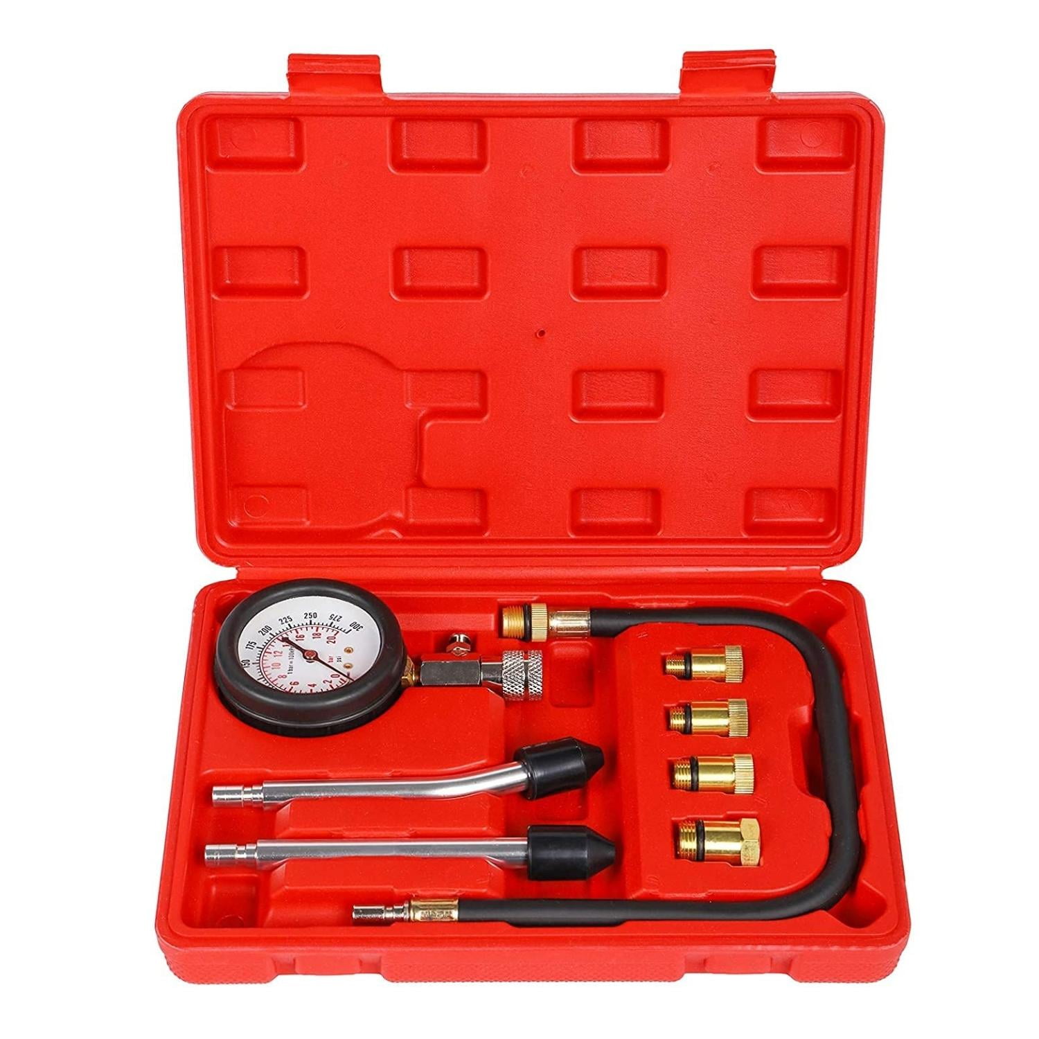 Importclick - Medidor Compresión Auto Moto Cilindros Deluxe