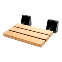 Alfi Brand - Asiento De Ducha Marca Alfi Abs16S-Bm Black Mate Wood