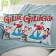 thumbnail image 3 of Las Nuevas Aventuras de Gilligan Fundas de almohada de terciopelo con tema, regalos de funda de almohada, decoración para el hogar, cojín de lanzar, regalo de cumpleaños para fans y parejas.56*56cm., 3 of 6