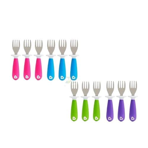 Set de 3 Tenedores Multicolor