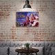 thumbnail image 5 of Santa Cláusula Cartel Metálico, Decoración de Pared de Cartel Metálico Personalizado para Regalos de Fans, Amigos, Familia y Amantes 30*40cm, 5 of 6