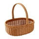 thumbnail image 5 of Cestas de flores Cesta de almacenamiento tejida a mano, Cesta de compras de granja, Cesta de picnic de ratán de imitación para reunión de picnic de bo S, 5 of 5