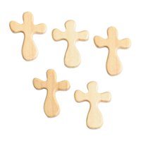 Bothyi - 5X Cruz De Oración De Mano Colega Familia Vecino Pequeño Amigo Cuidando Madera A