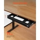 thumbnail image 3 of Cajón para debajo del escritorio VEVOR 26, ancho y deslizable, para oficina y hogar, 3 of 3