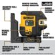 thumbnail image 2 of Nivel láser DEWALT DCLE14251GB USB recargable verde, 2 of 9
