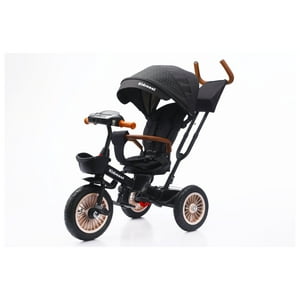 Kidscool - Triciclo Multifuncion Negro Luxor 360