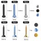 thumbnail image 3 of Wensilon Self-Drilling Drywall Anchors and Screws Kit, 182 piezas, 3 of 3
