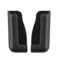 Magideal - 1 Par De Soportes De Teléfono Adhesivos Negros Para Automóviles Duraderos Multifuncionales Para Automóviles, Dormitorios, Baños, De Estudio,