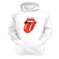 Genérico - Polerón Canguro The Rolling Stones Blanco Talla M Unisex
