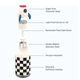 thumbnail image 3 of Botella Termica Bestie Rocket, 3 of 4